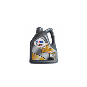Всесезонное моторное масло Mobil Super 3000 Full Synthetic 5w40 Formula FE канистра 4 литра в Красноярске